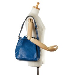 Louis Vuitton Epi Petit Noe Shoulder Bag M44105 Toledo Blue Leather Women's LOUIS VUITTON