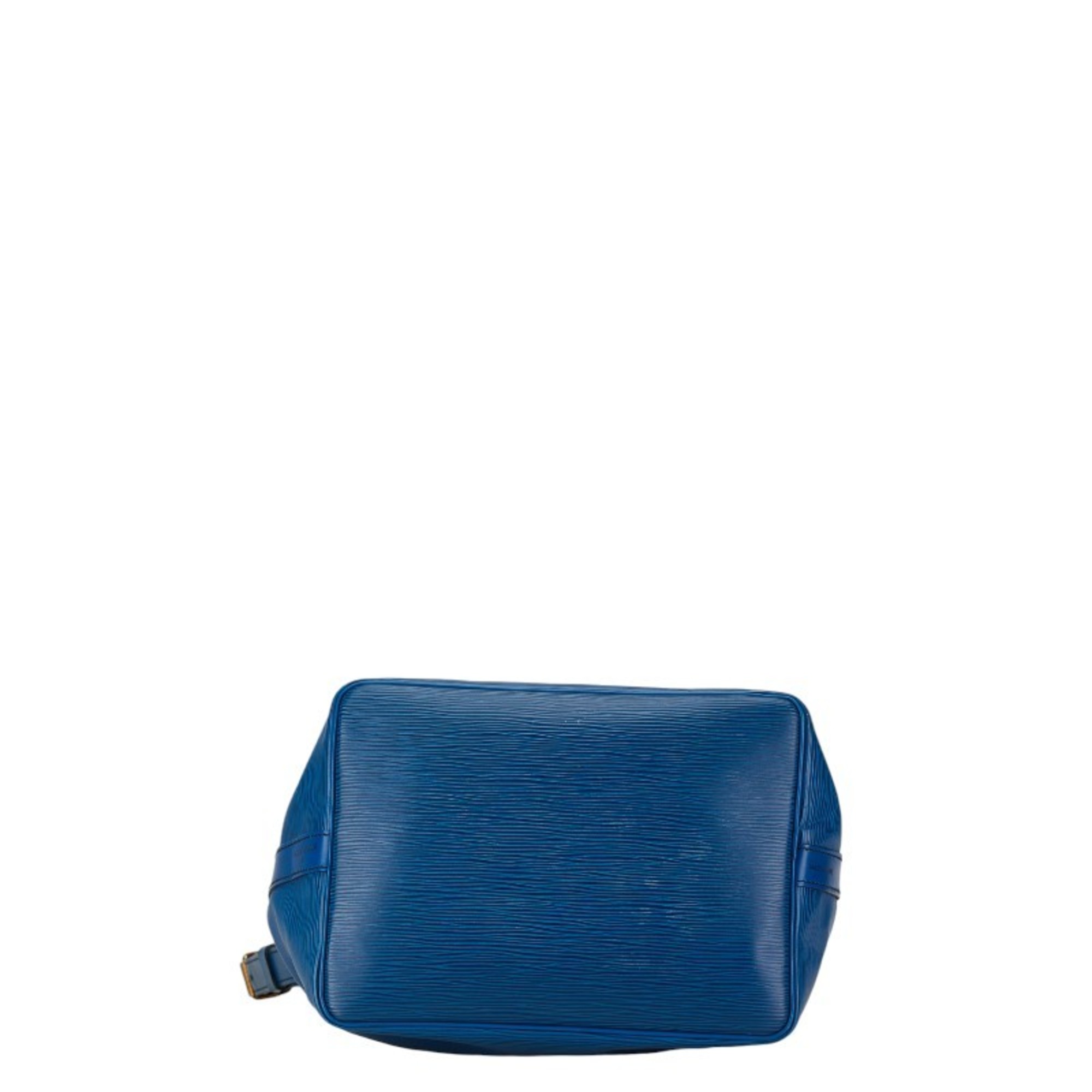 Louis Vuitton Epi Petit Noe Shoulder Bag M44105 Toledo Blue Leather Women's LOUIS VUITTON