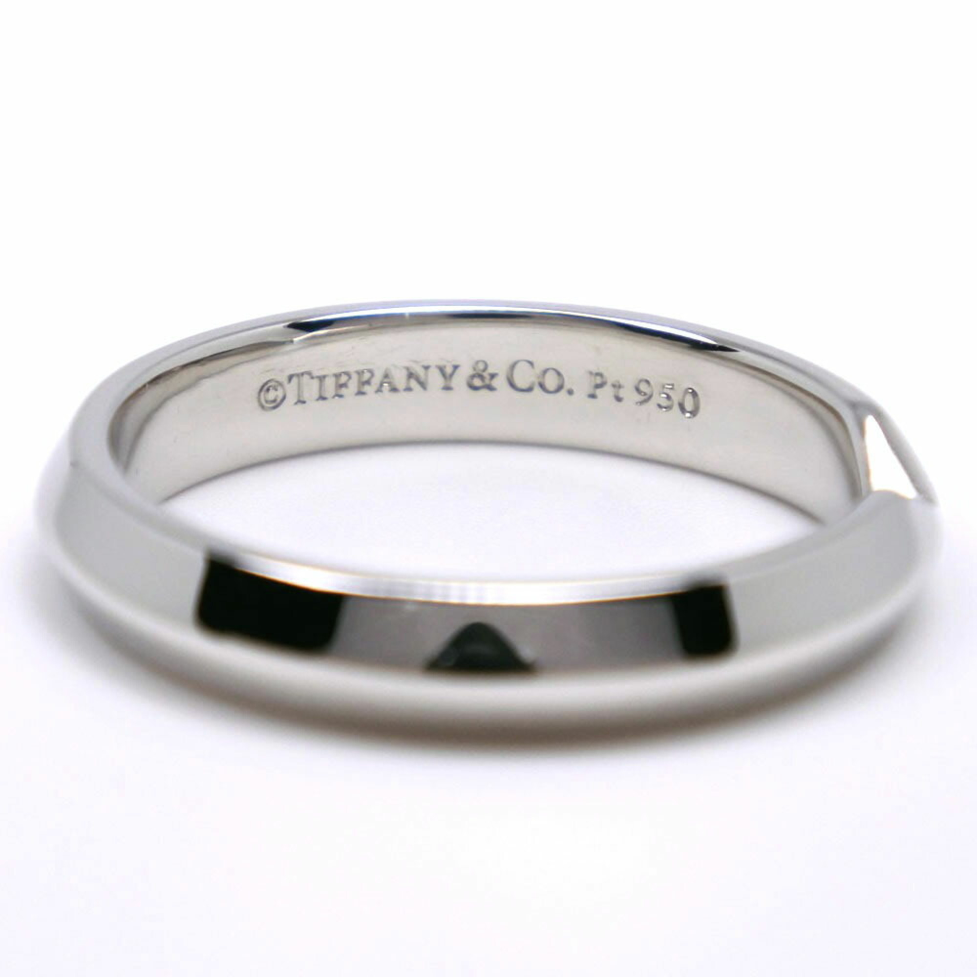 Tiffany & Co. Size 6.5 Ring, Pt950 Platinum, Approx. 3.9g, Women's