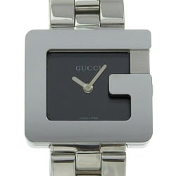 Gucci GUCCI Watch 3600L Stainless Steel Quartz Analog Display Black Dial Ladies