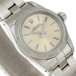 Rolex ROLEX Oyster Perpetual Watch cal.2130 67230 Stainless Steel 1989-1990 Automatic Silver Dial Ladies