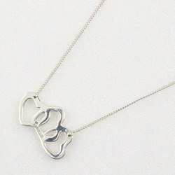 Tiffany TIFFANY&Co. Triple heart necklace Silver 925 Approx. 3.4g Ladies