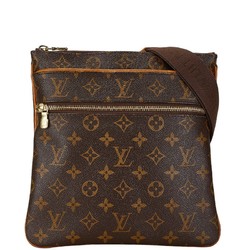 Louis Vuitton Monogram Pochette Valmy Shoulder Bag M40524 Brown PVC Leather Women's LOUIS VUITTON