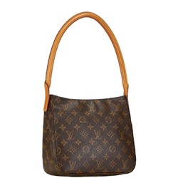 Louis Vuitton Monogram Looping MM Shoulder Bag Handbag M51146 Brown PVC Leather Women's LOUIS VUITTON