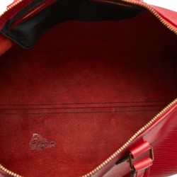 Louis Vuitton Epi Speedy 35 Handbag Boston Bag M42997 Castilian Red Leather Women's LOUIS VUITTON