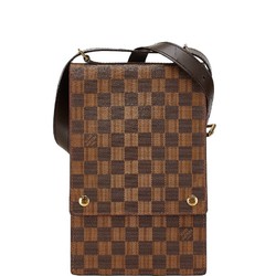 Louis Vuitton Damier Portobello Shoulder Bag N45271 Brown PVC Leather Women's LOUIS VUITTON