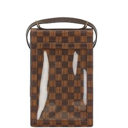 Louis Vuitton Damier Portobello Shoulder Bag N45271 Brown PVC Leather Women's LOUIS VUITTON