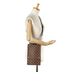 Louis Vuitton Damier Portobello Shoulder Bag N45271 Brown PVC Leather Women's LOUIS VUITTON