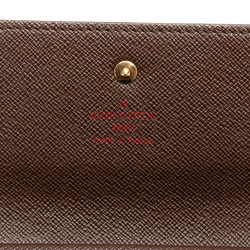 Louis Vuitton Damier Porte Tresor International Long Wallet N61215 Brown PVC Leather Women's LOUIS VUITTON