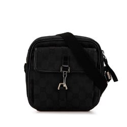 Gucci GG Canvas Shoulder Bag 90470 Black Women's GUCCI