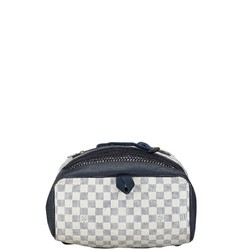 Louis Vuitton Damier Chrono Match Point Backpack N40018 Navy White PVC Nylon Women's LOUIS VUITTON