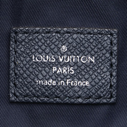 Louis Vuitton Damier Chrono Match Point Backpack N40018 Navy White PVC Nylon Women's LOUIS VUITTON