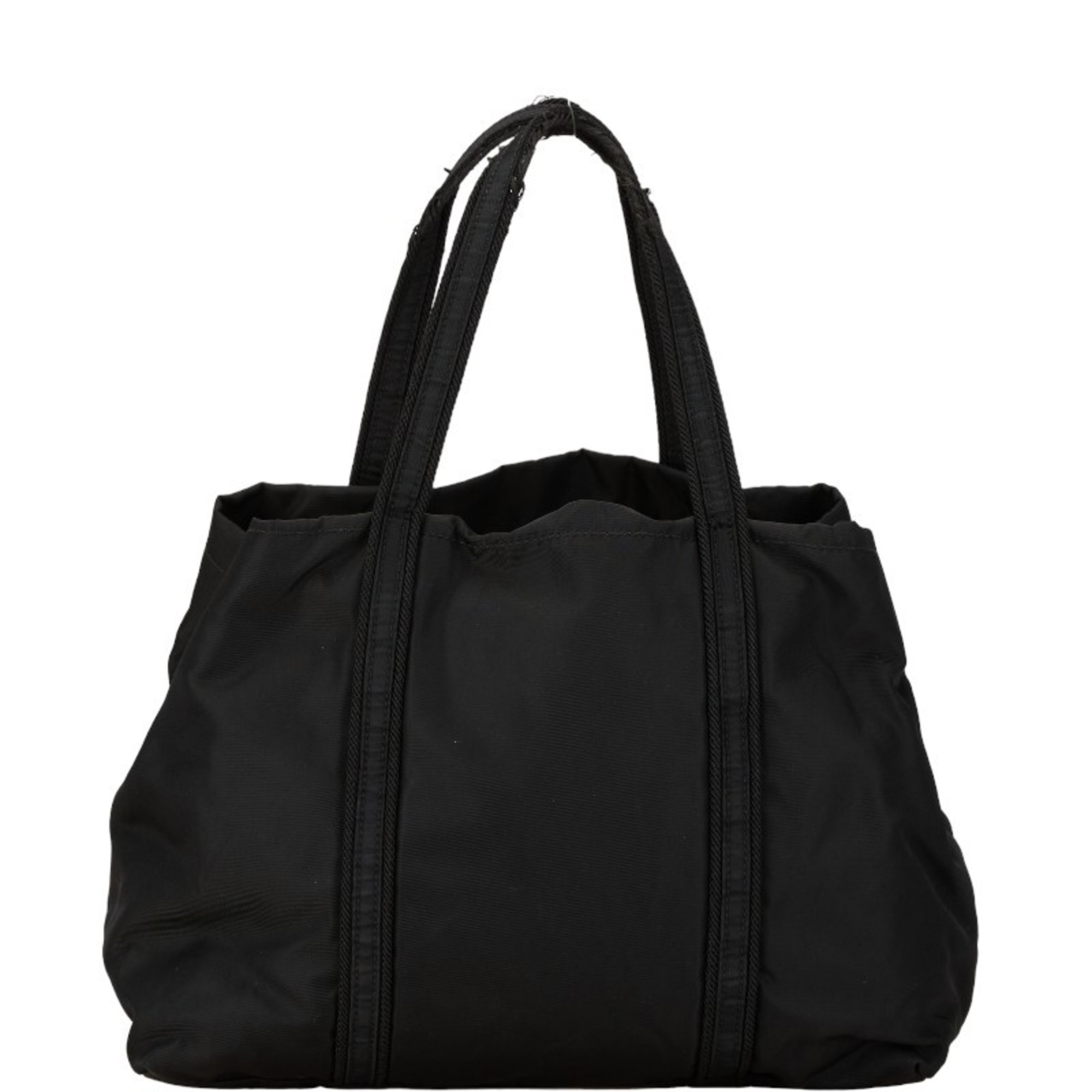 Prada handbag black nylon women's PRADA