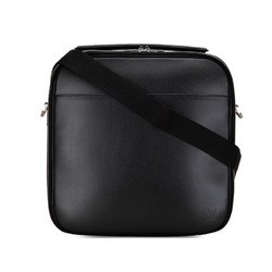 Louis Vuitton Taiga Porto Ordinatur Odessa Bag Shoulder M30832 Ardoise Black Leather Men's LOUIS VUITTON