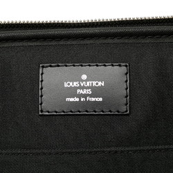 Louis Vuitton Taiga Porto Ordinatur Odessa Bag Shoulder M30832 Ardoise Black Leather Men's LOUIS VUITTON