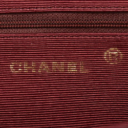 Chanel Half Moon Coco Mark Chain Shoulder Bag Black Suede Women's CHANEL