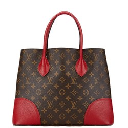 Louis Vuitton Monogram Flandrin Handbag Shoulder Bag M41596 Brown Cerise PVC Leather Women's LOUIS VUITTON