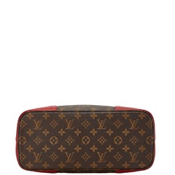 Louis Vuitton Monogram Flandrin Handbag Shoulder Bag M41596 Brown Cerise PVC Leather Women's LOUIS VUITTON