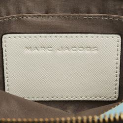 Marc Jacobs Shoulder Bag Camera White Light Blue Leather Women's MARC JACOBS