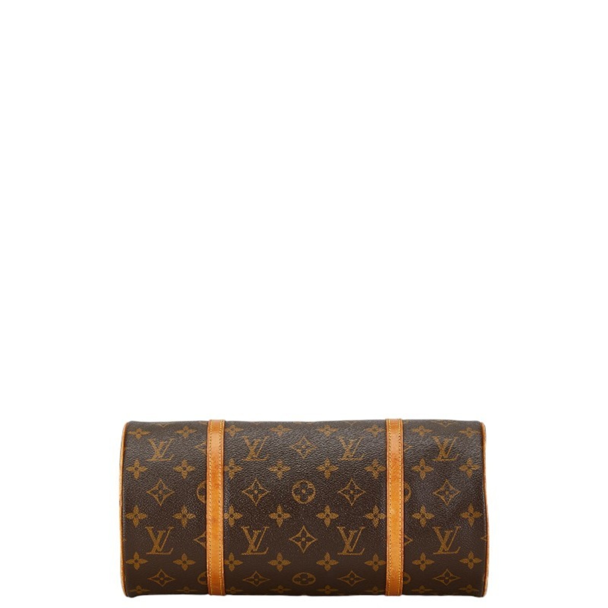 Louis Vuitton Monogram Papillon 30 Shoulder Bag M51365 Brown PVC Leather Women's LOUIS VUITTON