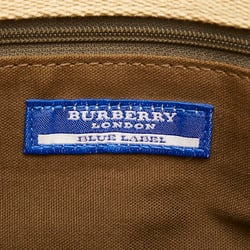 Burberry Blue Label Tote Bag Shoulder Canvas Women's BURBERRY