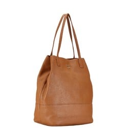 Tory Burch Tote Bag Shoulder Brown Leather Women's