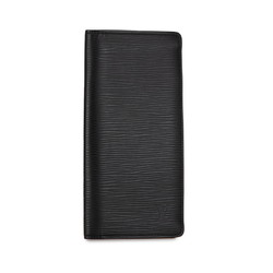 Louis Vuitton Epi Portefeuille Brazza Long Wallet M60622 Noir Black Leather Women's LOUIS VUITTON