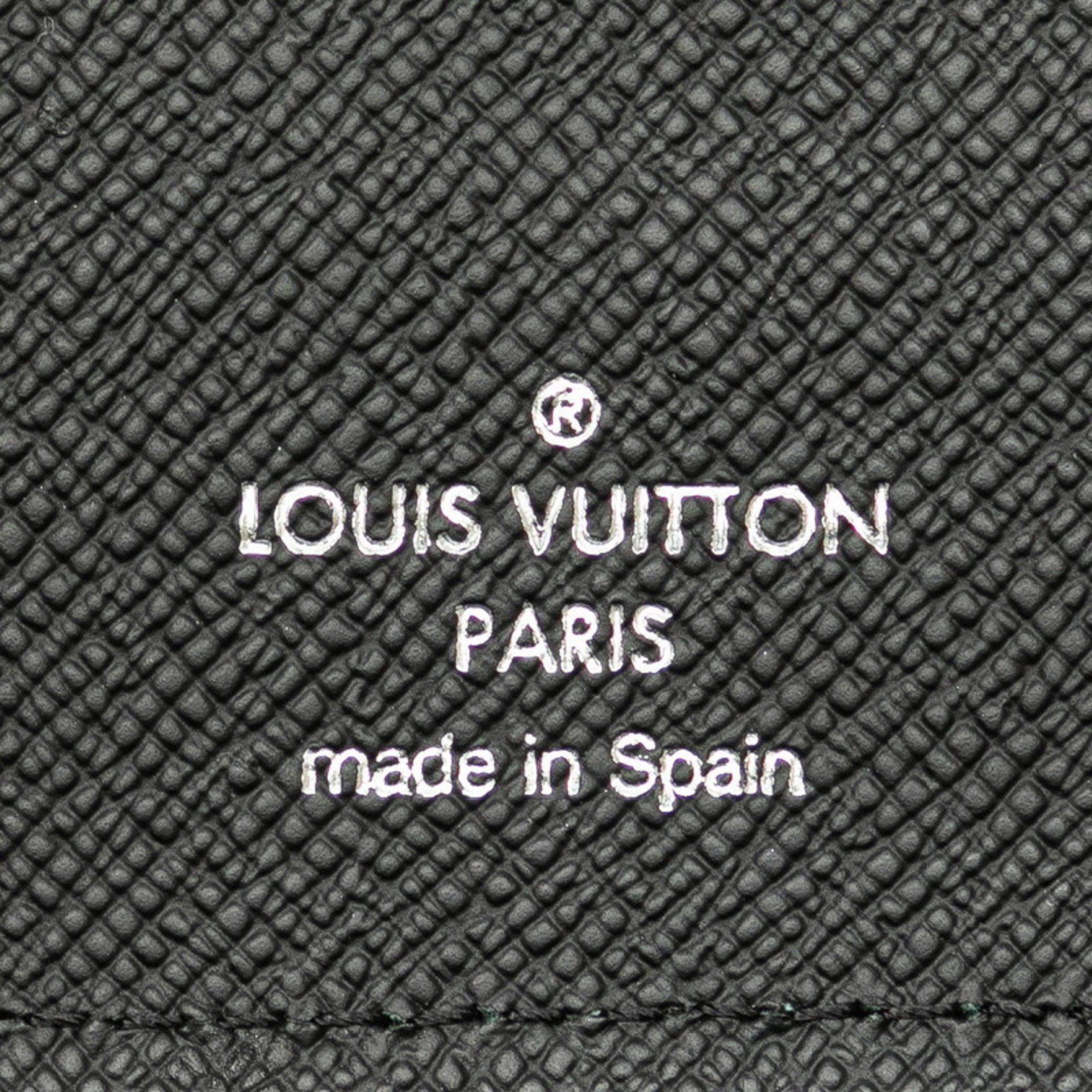 Louis Vuitton Epi Portefeuille Brazza Long Wallet M60622 Noir Black Leather Women's LOUIS VUITTON