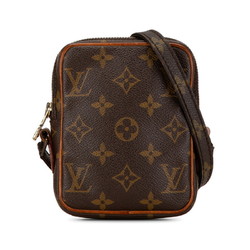 Louis Vuitton Monogram Danube Shoulder Bag M45268 Brown PVC Leather Women's LOUIS VUITTON