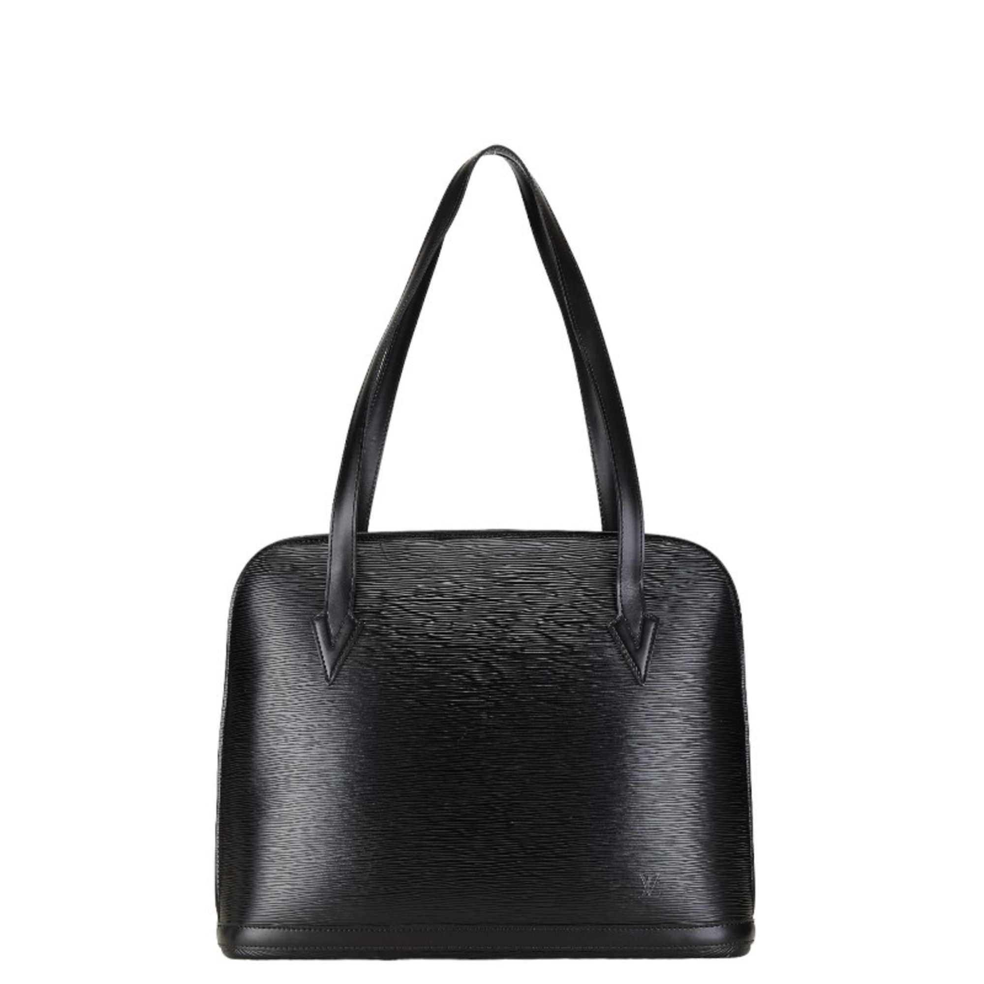 Louis Vuitton Epi Lussac Shoulder Bag Tote M52282 Noir Black Leather Women's LOUIS VUITTON