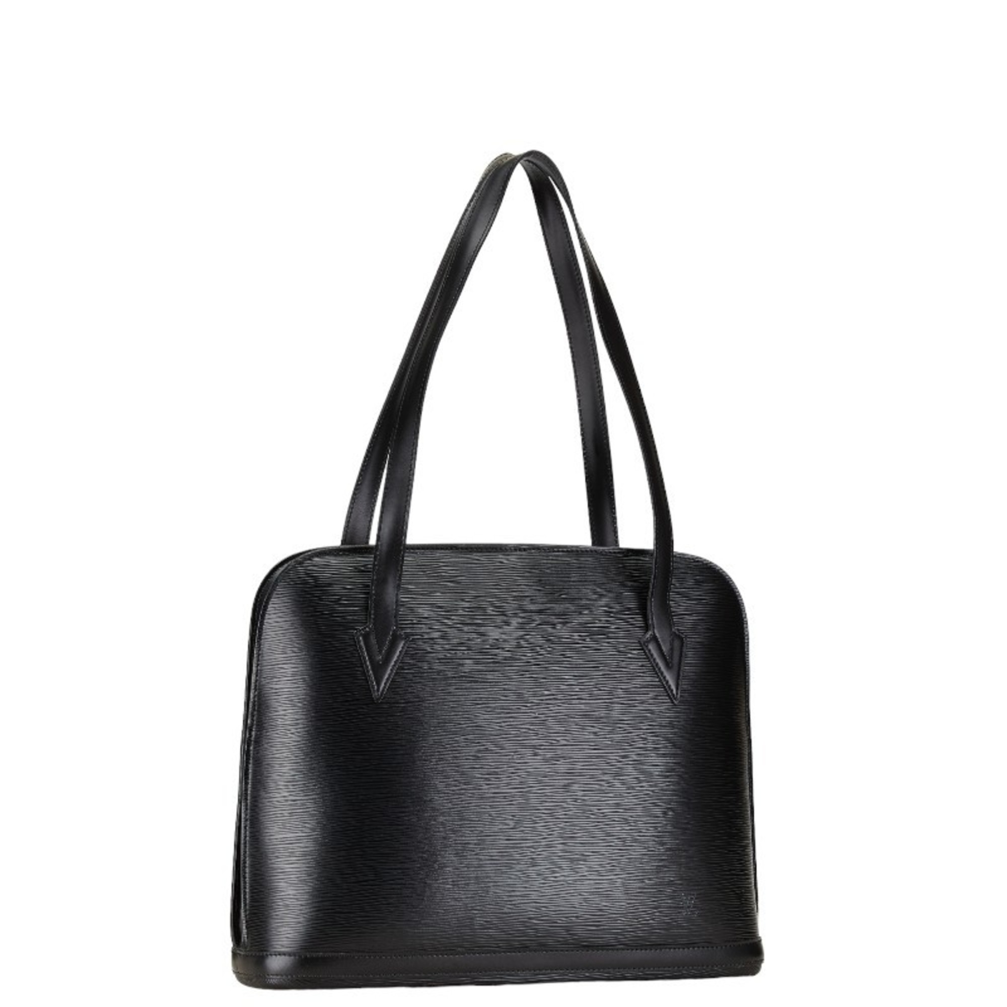 Louis Vuitton Epi Lussac Shoulder Bag Tote M52282 Noir Black Leather Women's LOUIS VUITTON