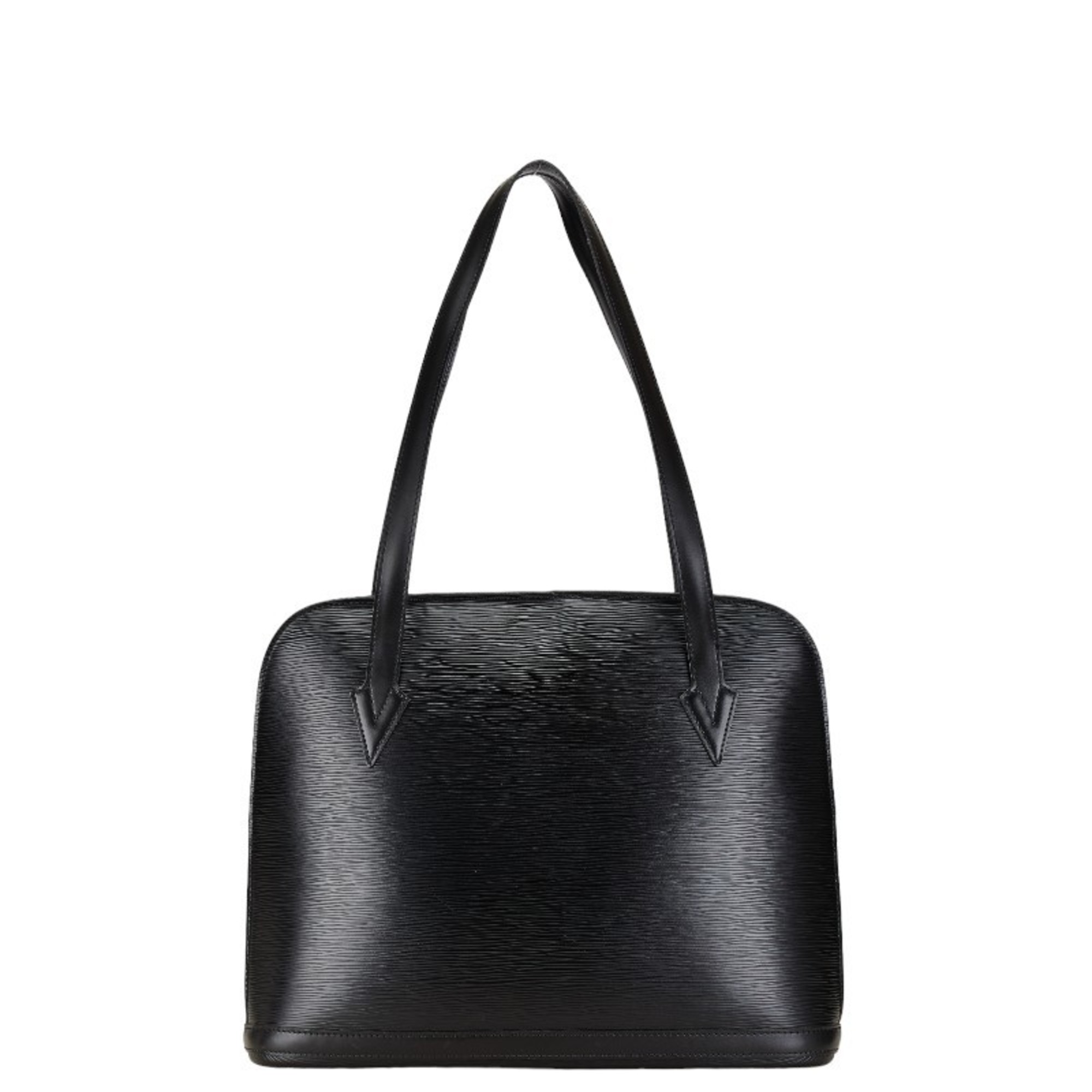 Louis Vuitton Epi Lussac Shoulder Bag Tote M52282 Noir Black Leather Women's LOUIS VUITTON