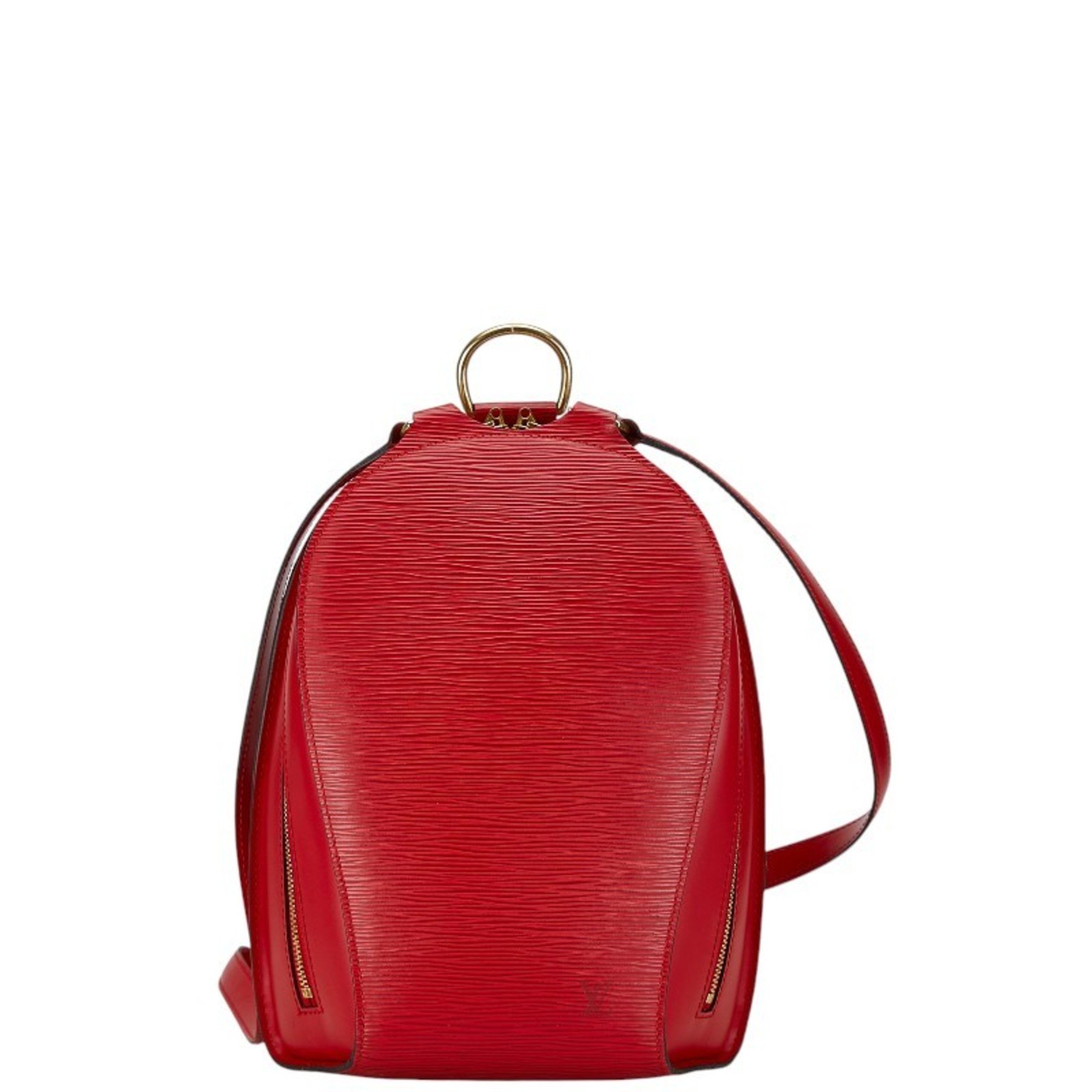 Louis Vuitton Epi Mabion Backpack M52237 Castilian Red Leather Women's LOUIS VUITTON