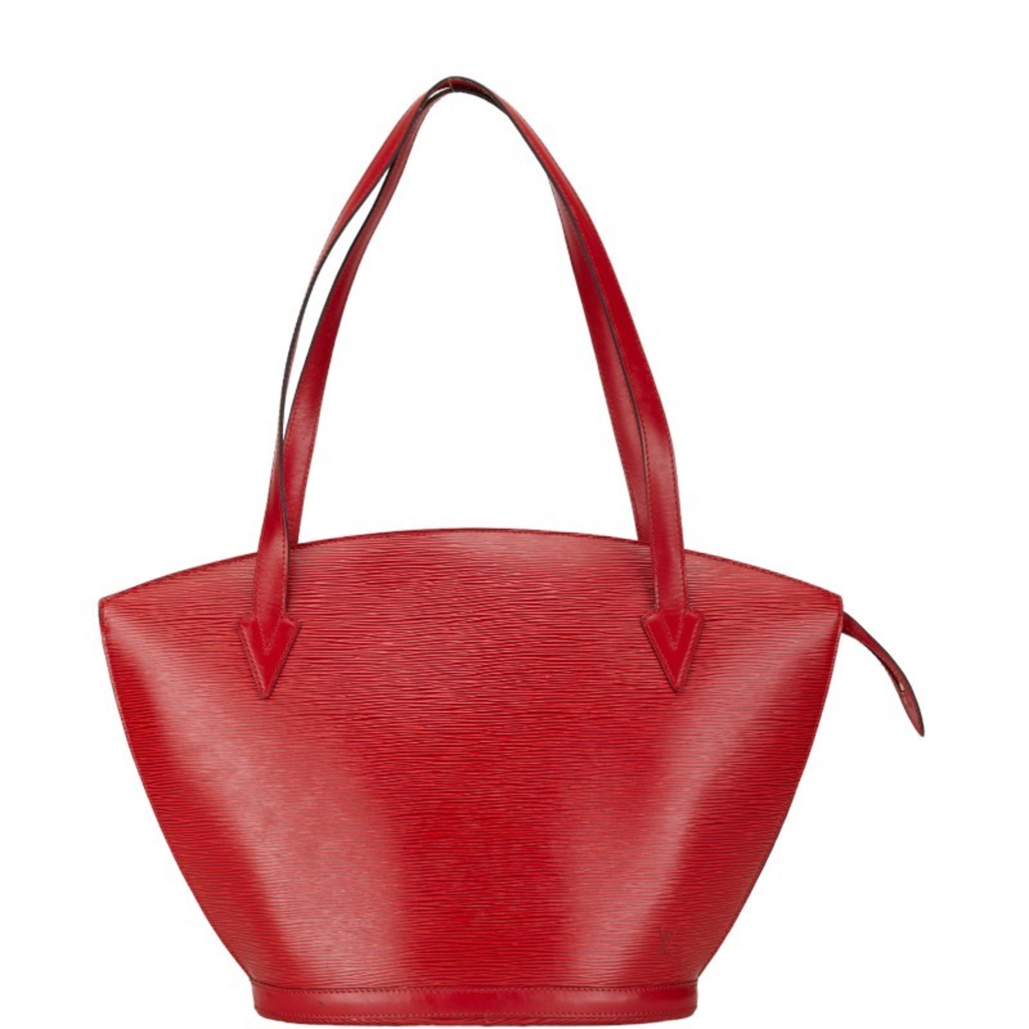 Louis Vuitton Epi Saint Jacques Shoulder Bag Tote M52267 Castilian Red Leather Women's LOUIS VUITTON