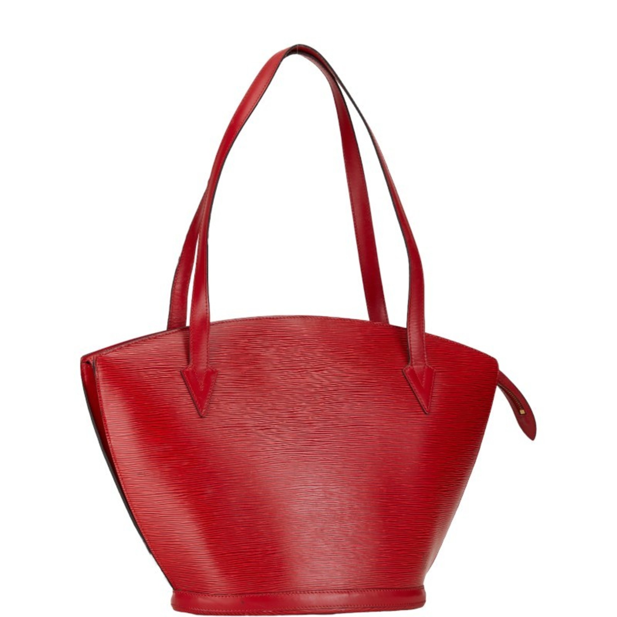 Louis Vuitton Epi Saint Jacques Shoulder Bag Tote M52267 Castilian Red Leather Women's LOUIS VUITTON