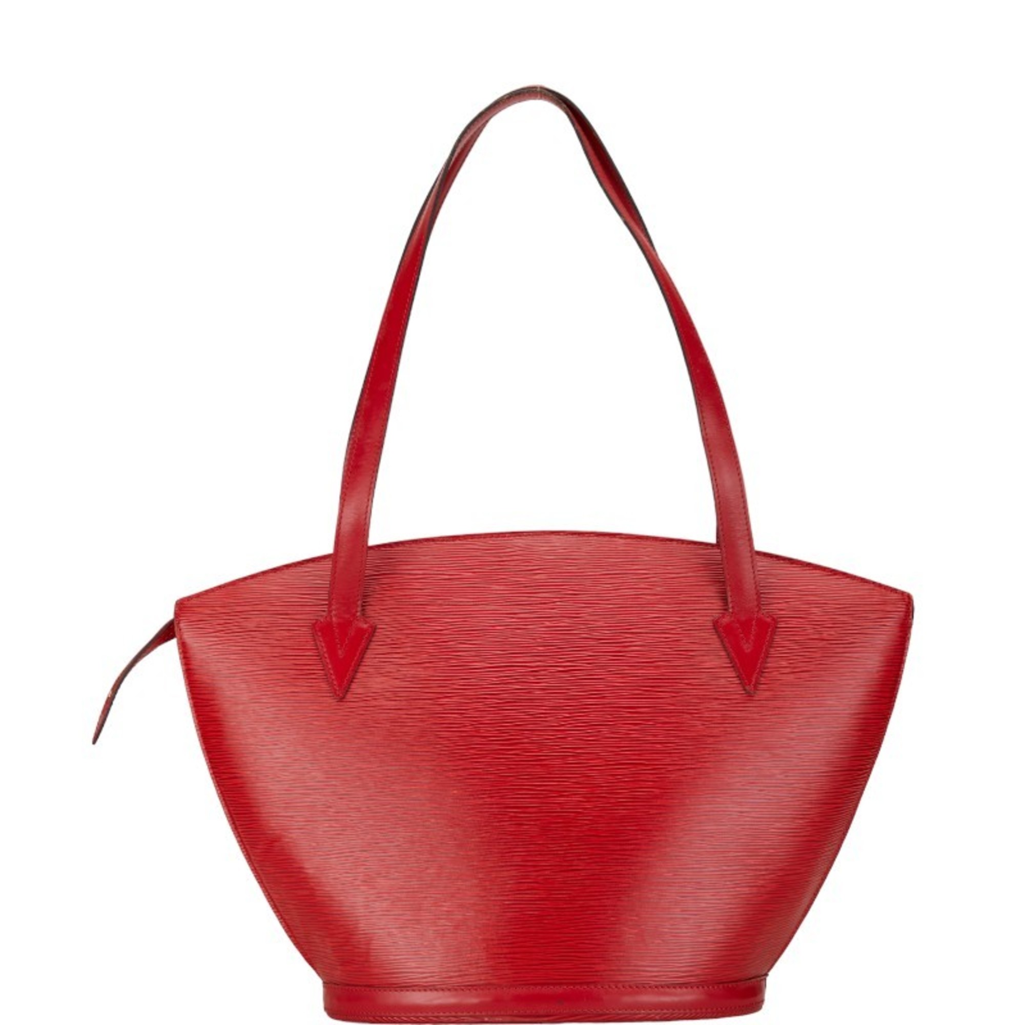 Louis Vuitton Epi Saint Jacques Shoulder Bag Tote M52267 Castilian Red Leather Women's LOUIS VUITTON