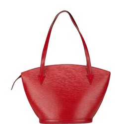 Louis Vuitton Epi Saint Jacques Shoulder Bag Tote M52267 Castilian Red Leather Women's LOUIS VUITTON