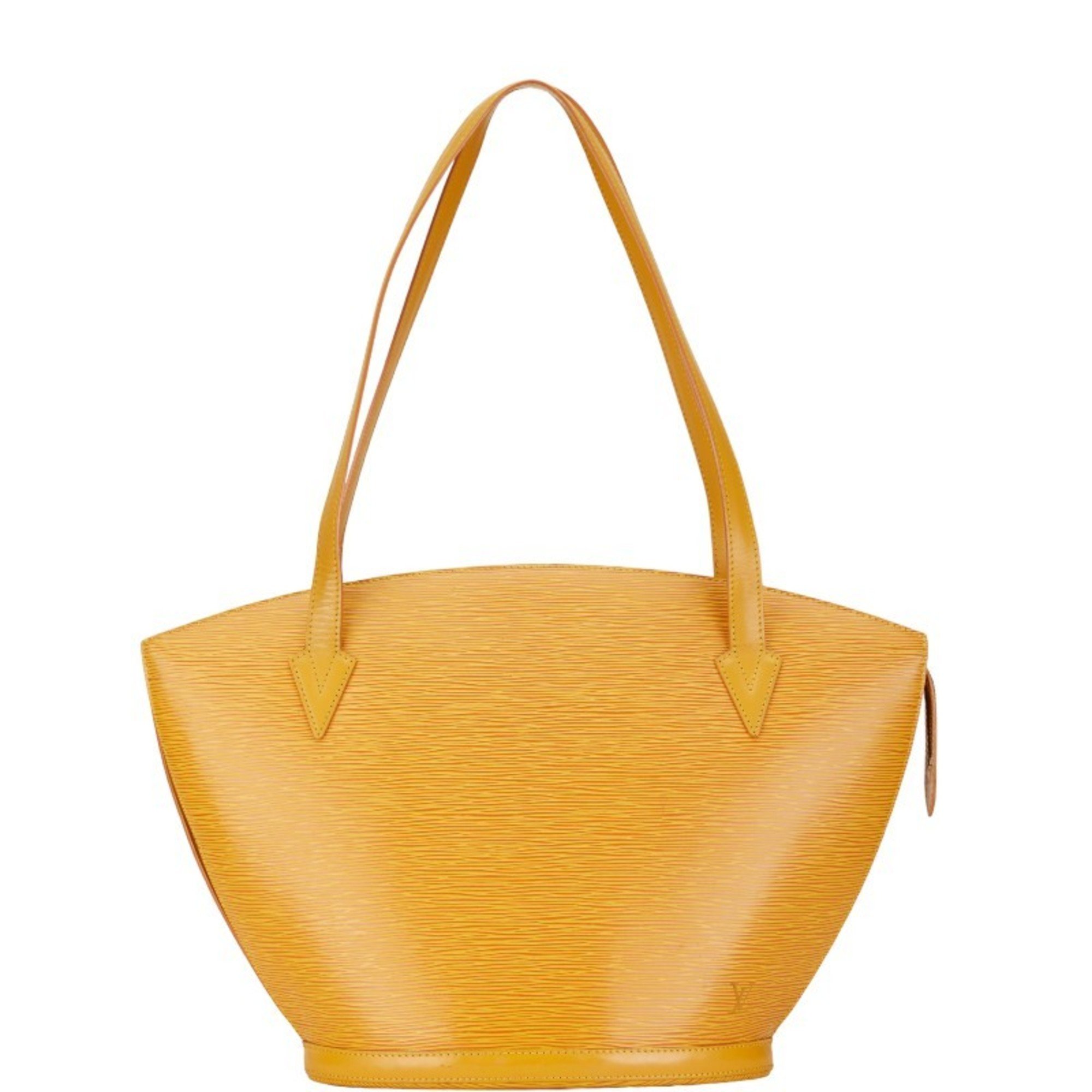 Louis Vuitton Epi Saint Jacques Shoulder Bag Tote M52269 Tassili Yellow Leather Women's LOUIS VUITTON