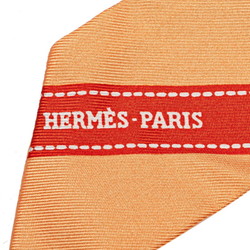 Hermes Twilly BOLDUC Scarf Muffler Orange Multicolor Silk Women's HERMES