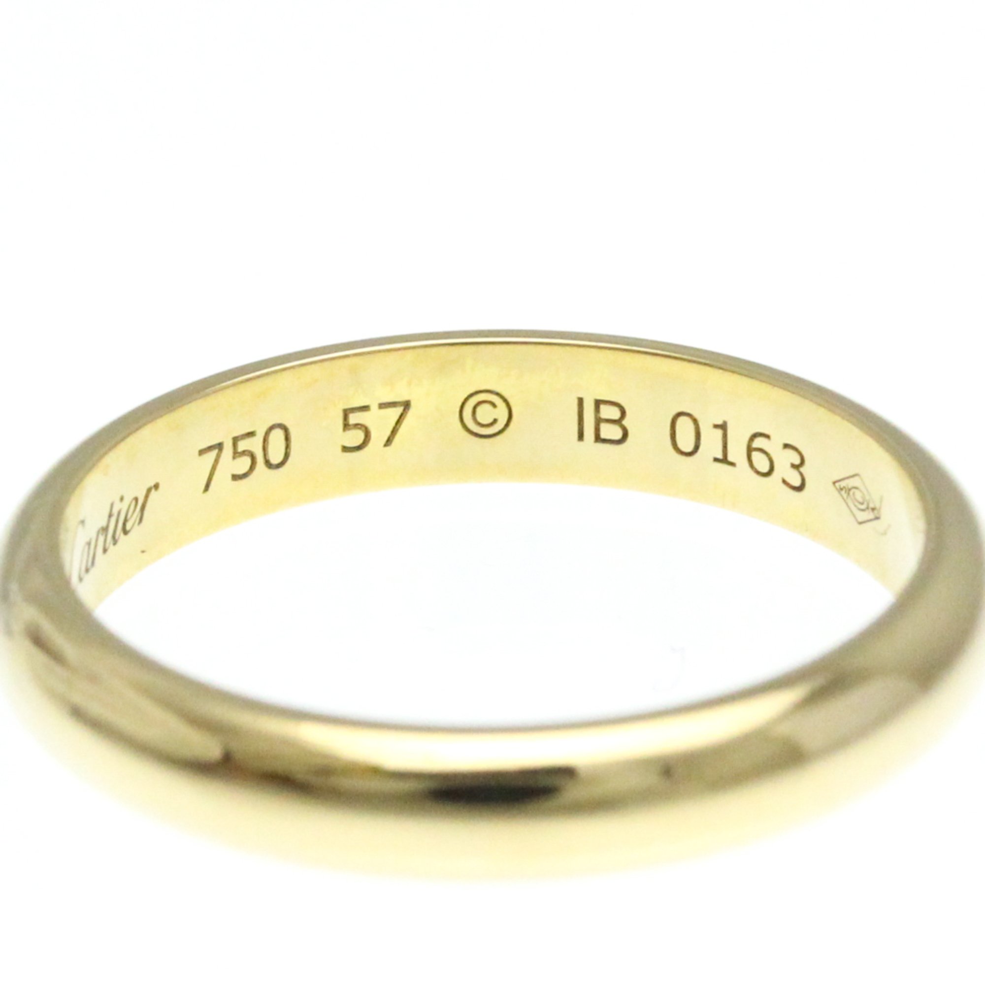 Cartier 1895 Wedding Ring Yellow Gold (18K) Fashion No Stone Band Ring Gold