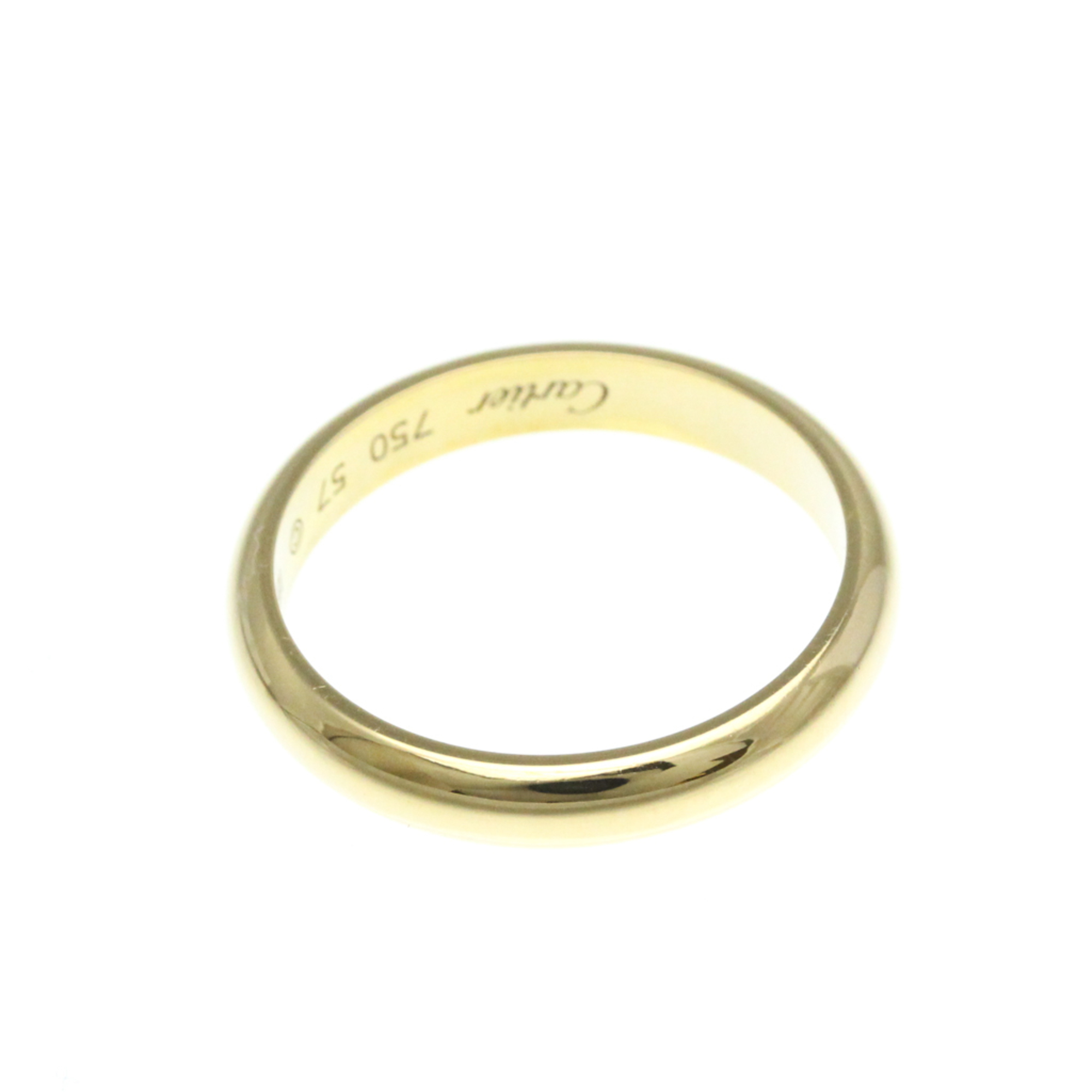 Cartier 1895 Wedding Ring Yellow Gold (18K) Fashion No Stone Band Ring Gold