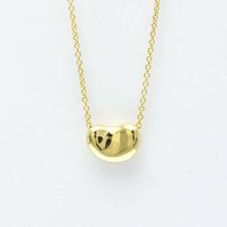 Tiffany Bean Yellow Gold (18K) No Stone Men,Women Fashion Pendant Necklace (Gold)