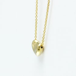 Tiffany Bean Yellow Gold (18K) Men,Women Fashion Pendant Necklace (Gold)