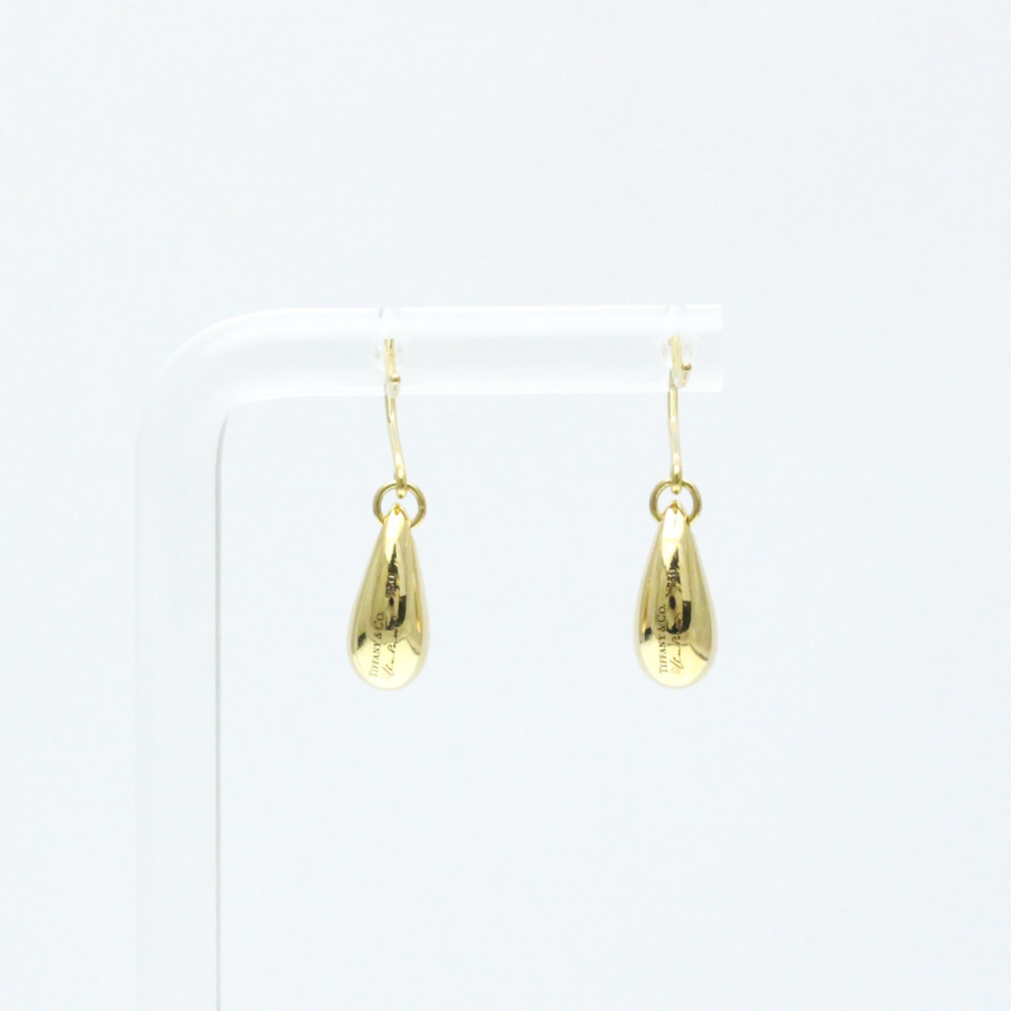 Tiffany Tear Drop Earrings Yellow Gold (18K) Drop Earrings Gold