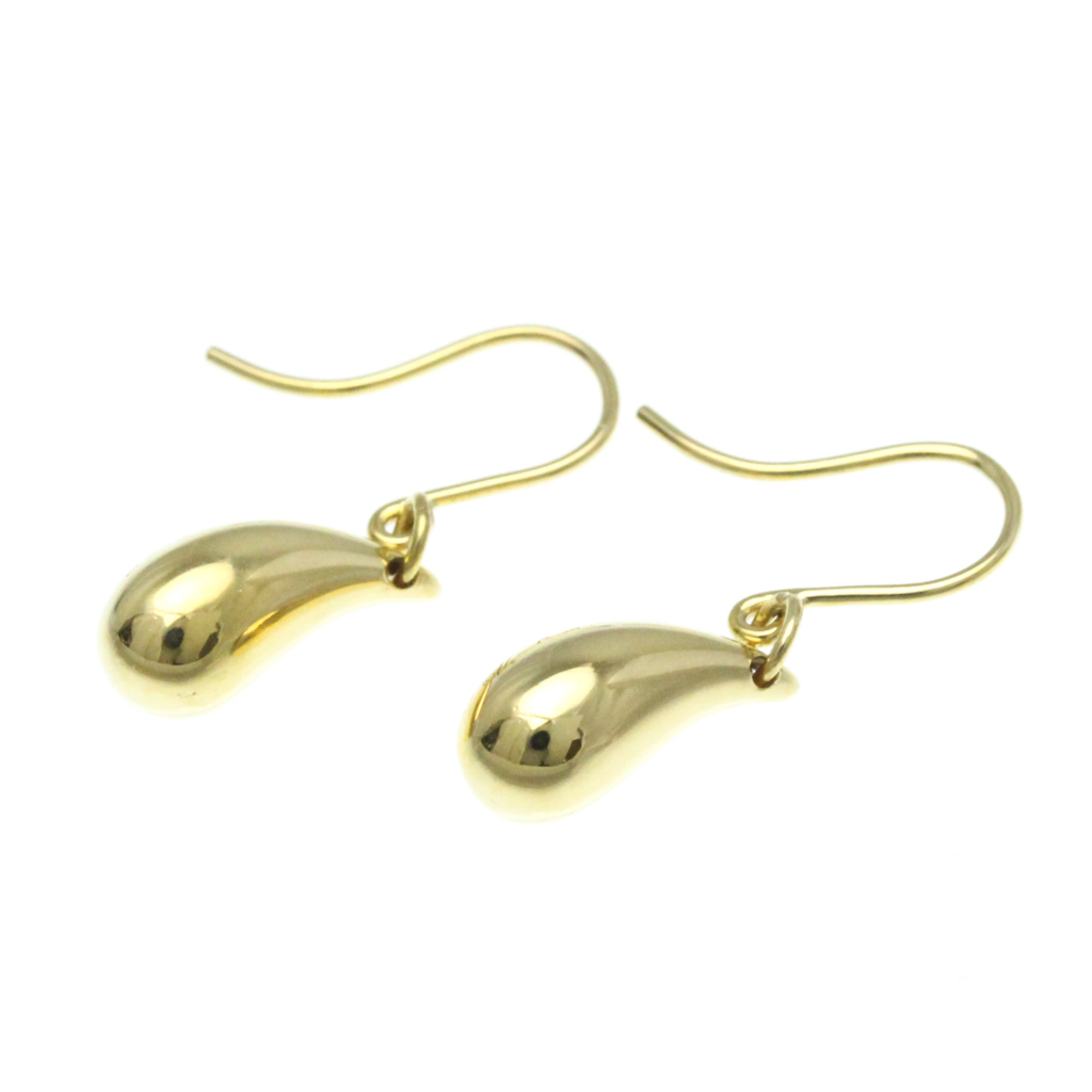 Tiffany Tear Drop Earrings Yellow Gold (18K) Drop Earrings Gold