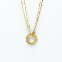 Cartier Love Circle Necklace B7219500 Yellow Gold (18K) Diamond Men,Women Pendant Necklace (Gold)