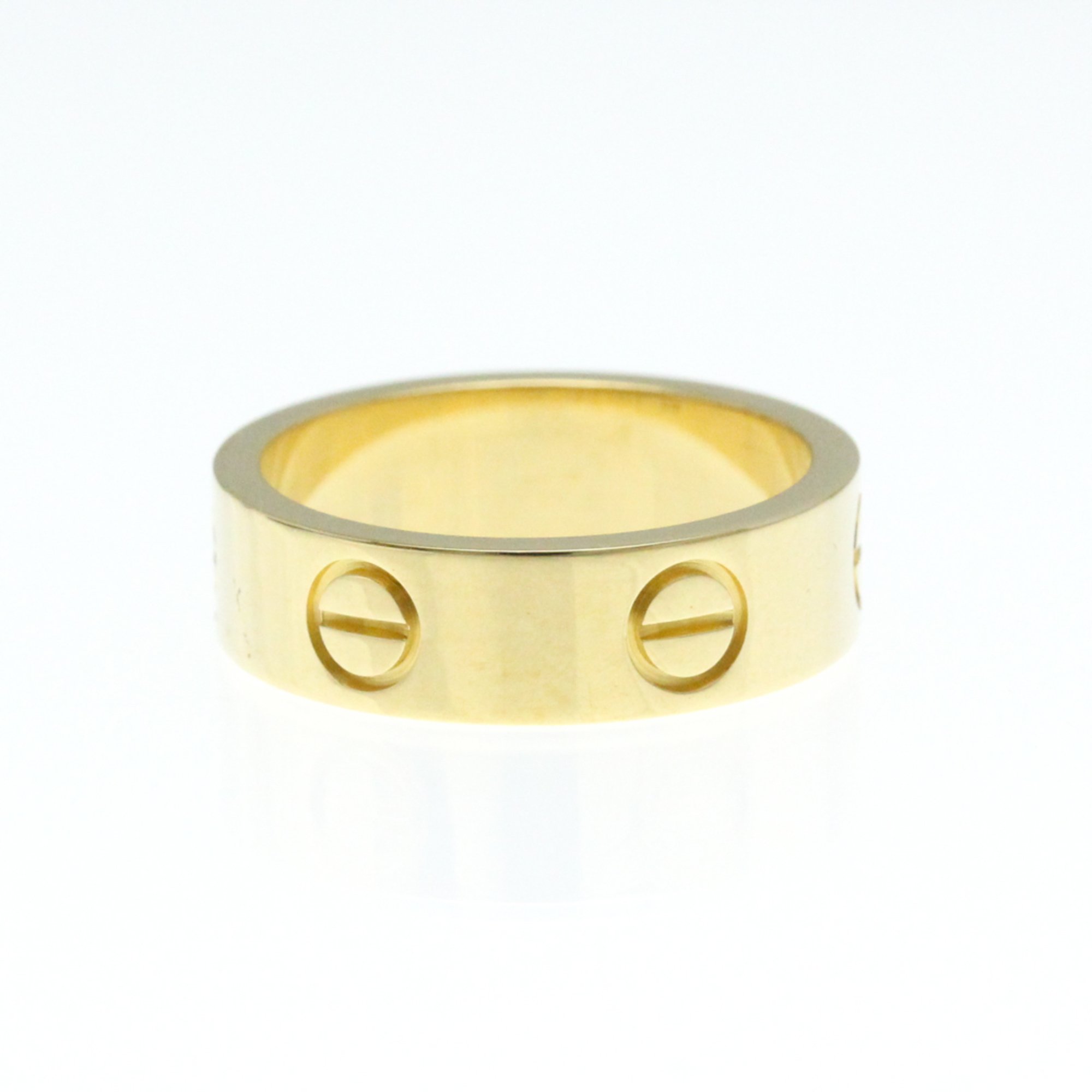 Cartier Love Yellow Gold (18K) Fashion No Stone Band Ring Gold