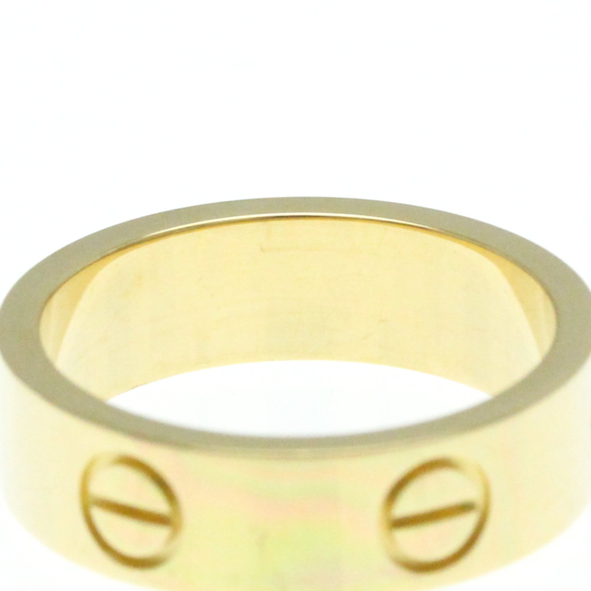 Cartier Love Yellow Gold (18K) Fashion No Stone Band Ring Gold