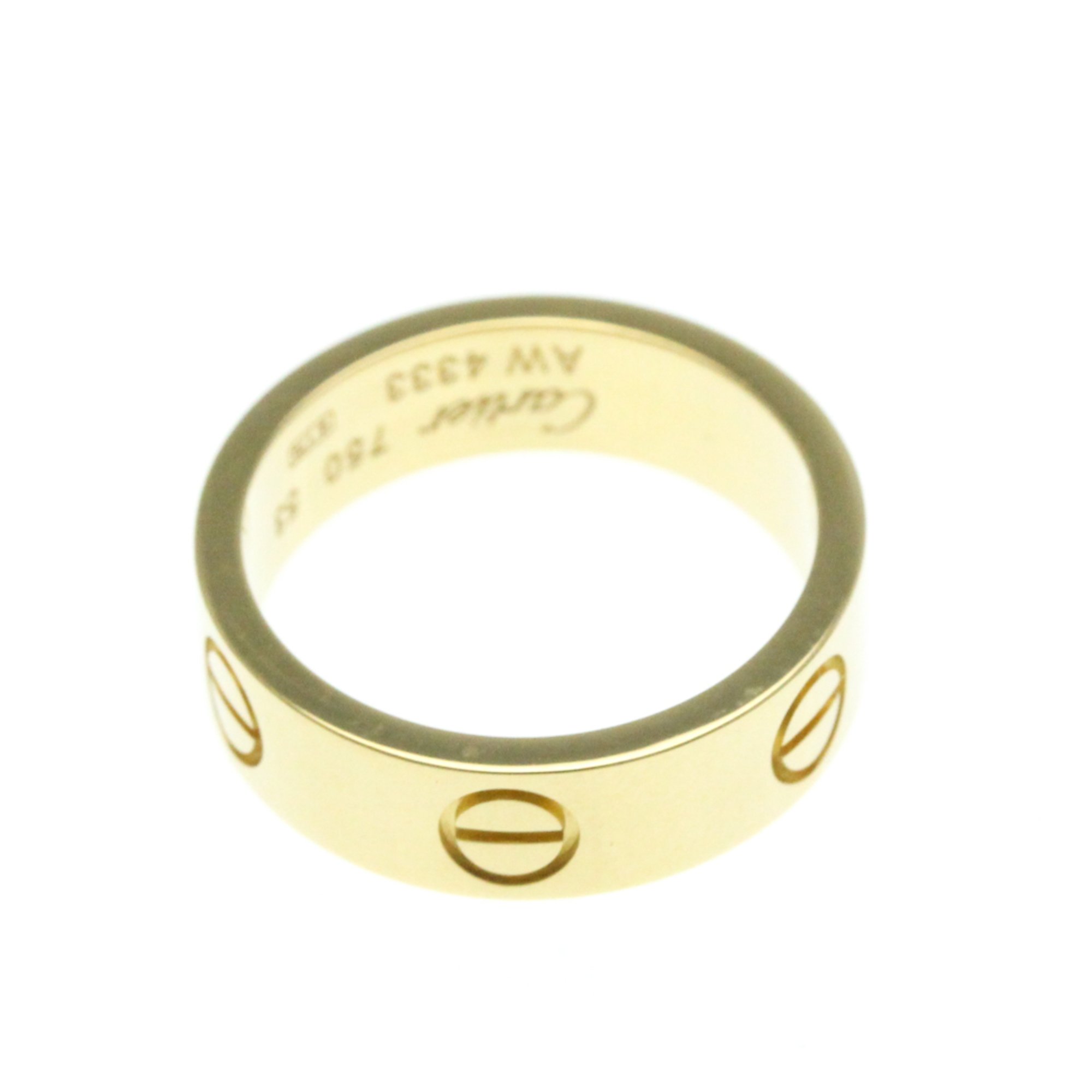 Cartier Love Yellow Gold (18K) Fashion No Stone Band Ring Gold