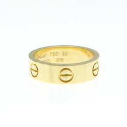 Cartier Love Yellow Gold (18K) Fashion No Stone Band Ring Gold